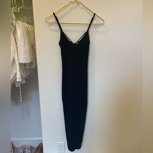 Super Sexy Black MIDI Dress